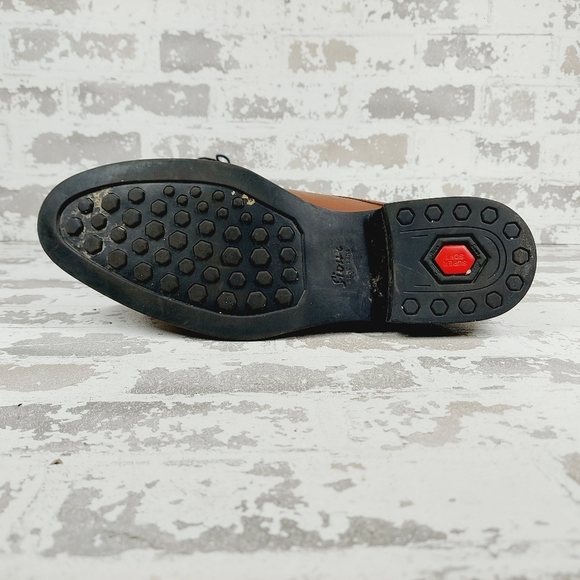 Sioux Tex Brown Leather Comfort Formal Lace-Up Shoes V464 - Picture 8 of 12